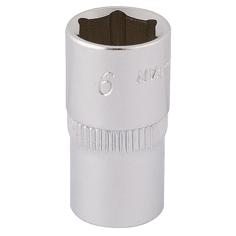 Elora 9mm Hexagon Socket 1/4"D Metric Standard Length Chrome Plated 11098