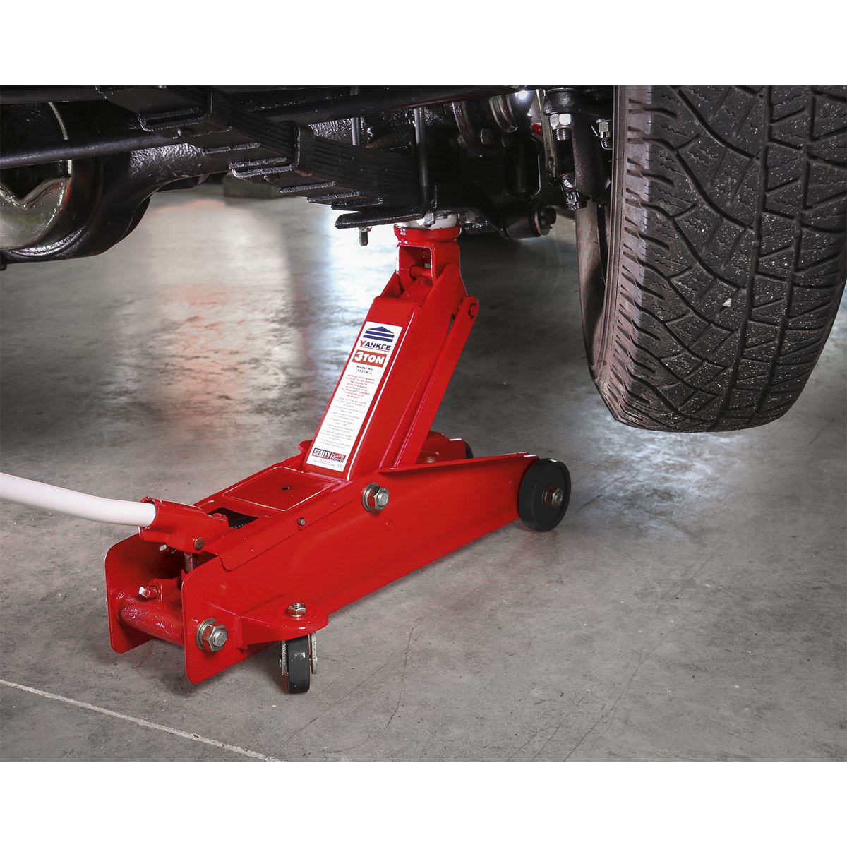 Sealey Trolley Jack 3 Tonne Long Reach Heavy-Duty 1153CX