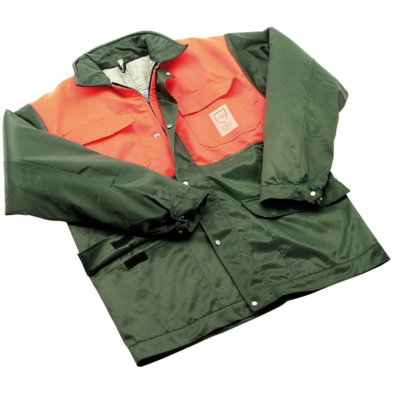 Draper Chainsaw Jacket Medium Cotton Nylon Mix With Anti Cut Inlay 12048