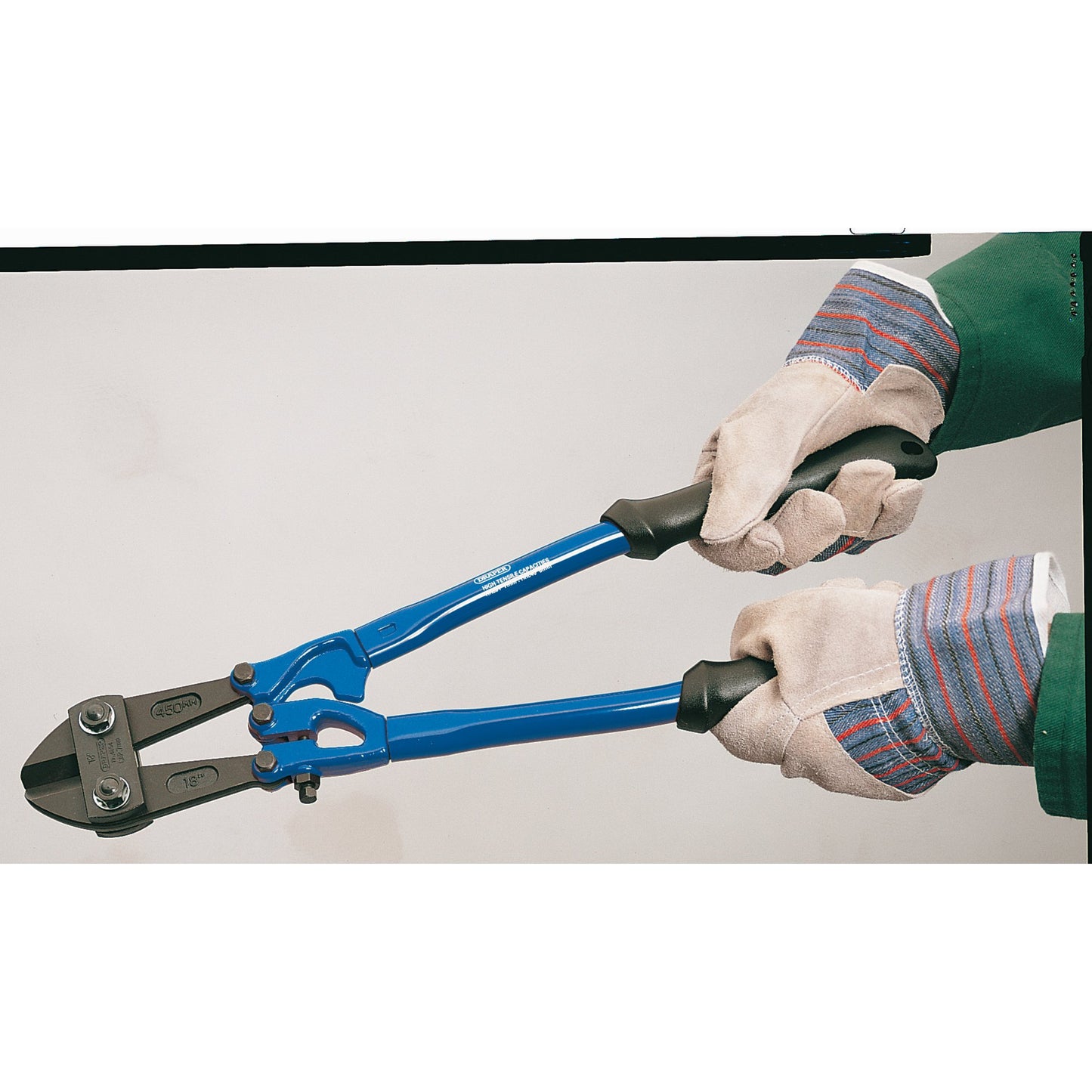 Draper Heavy Duty Centre Cut Bolt Cutter 450mm Capacity 7mm Hardened Jaws 12949