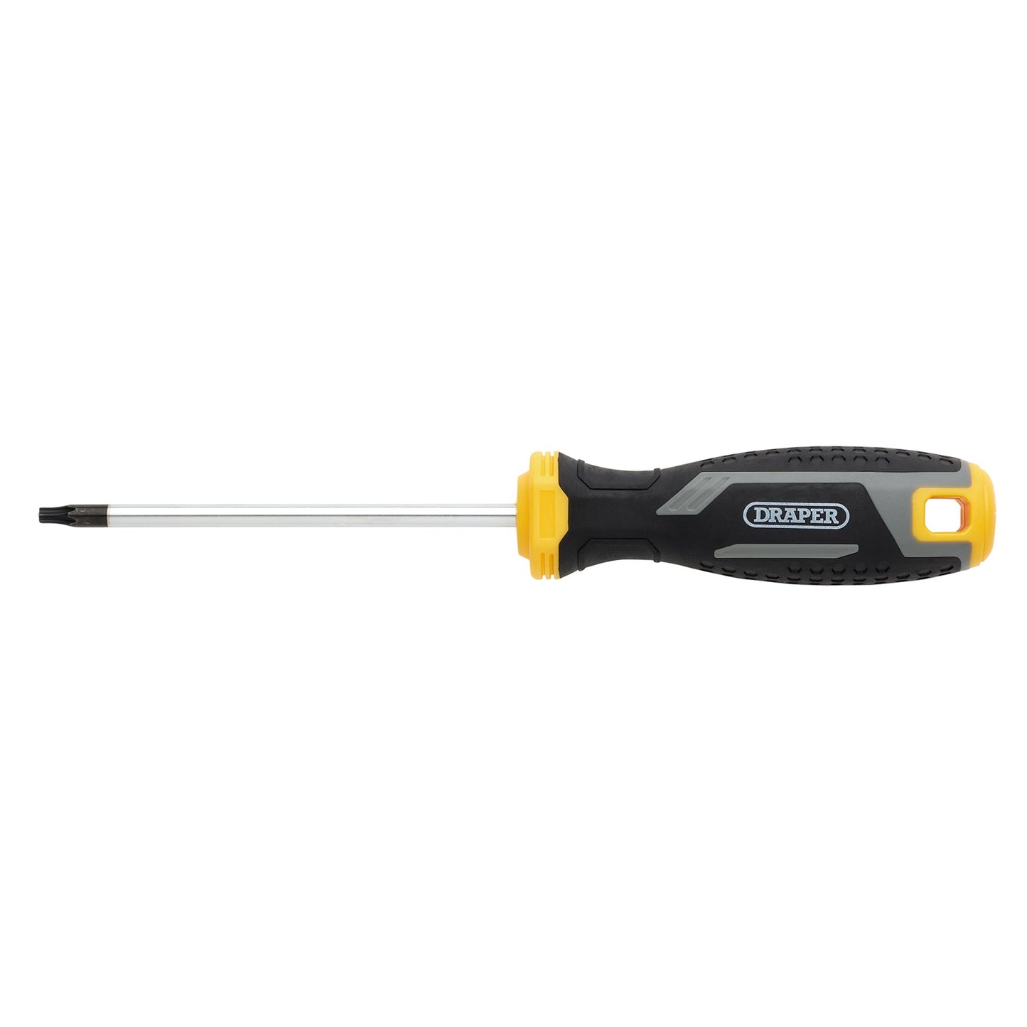 Draper Torx Star Tamperproof Soft Grip Screwdriver T20H x 100mm Magnetic 13410