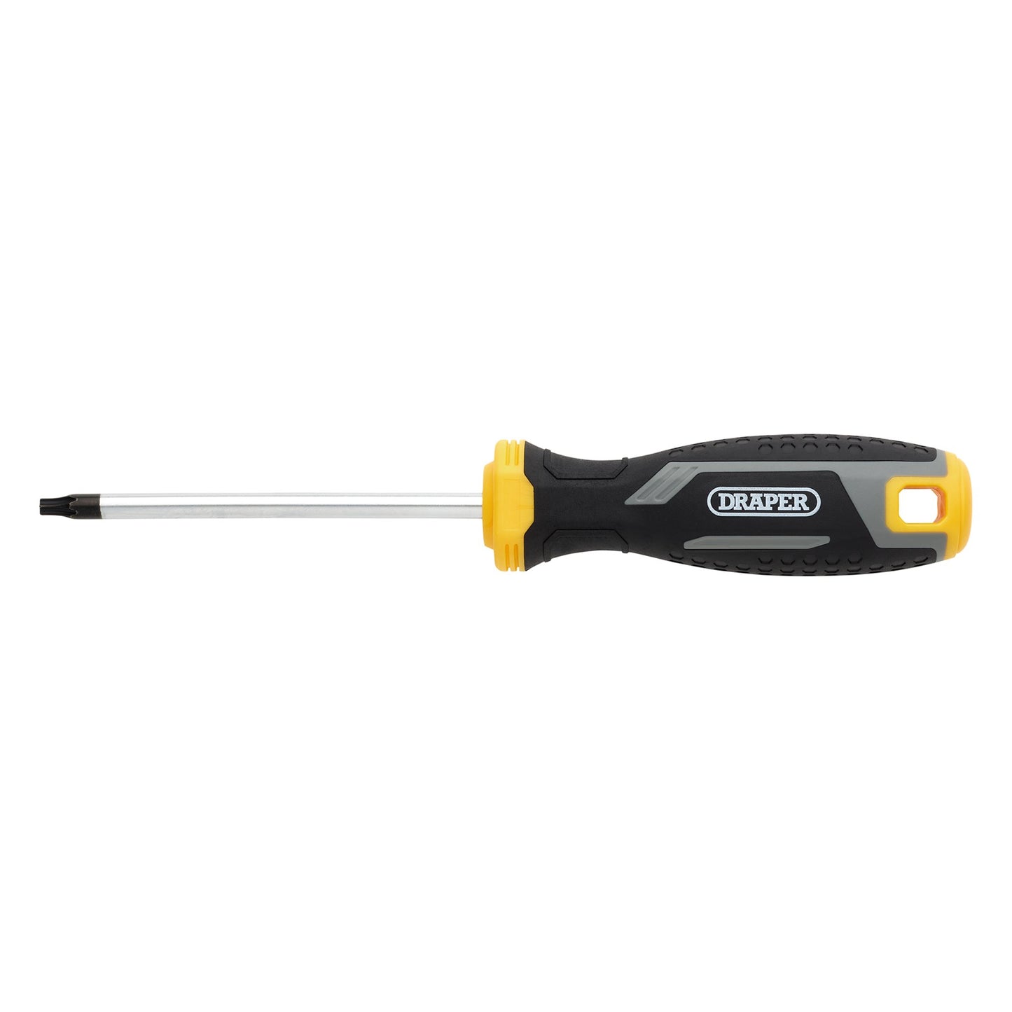 Draper Torx Star Tamperproof Soft Grip Screwdriver T25H x 100mm Magnetic 13423