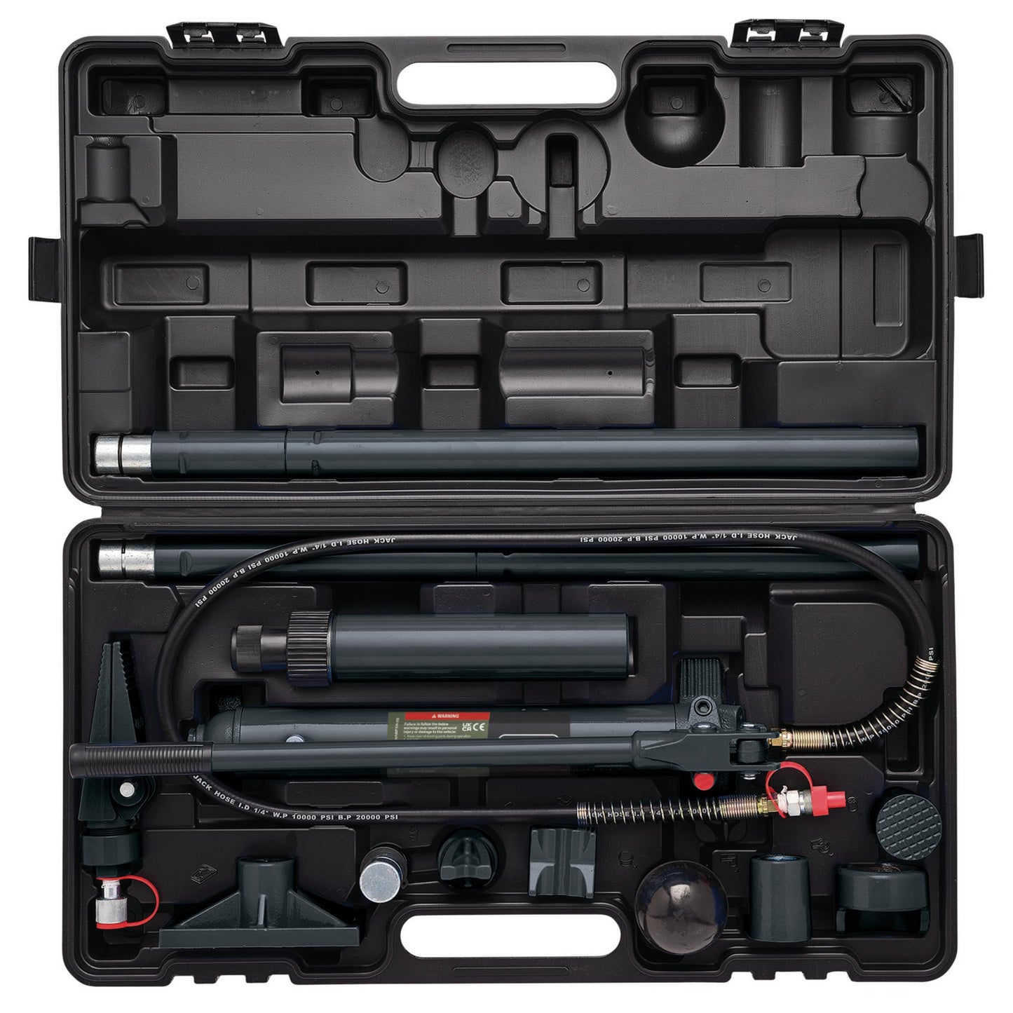 Draper Expert Hydraulic Body Repair Kit 10 Tonne 14 Piece Stroke 130mm 13930