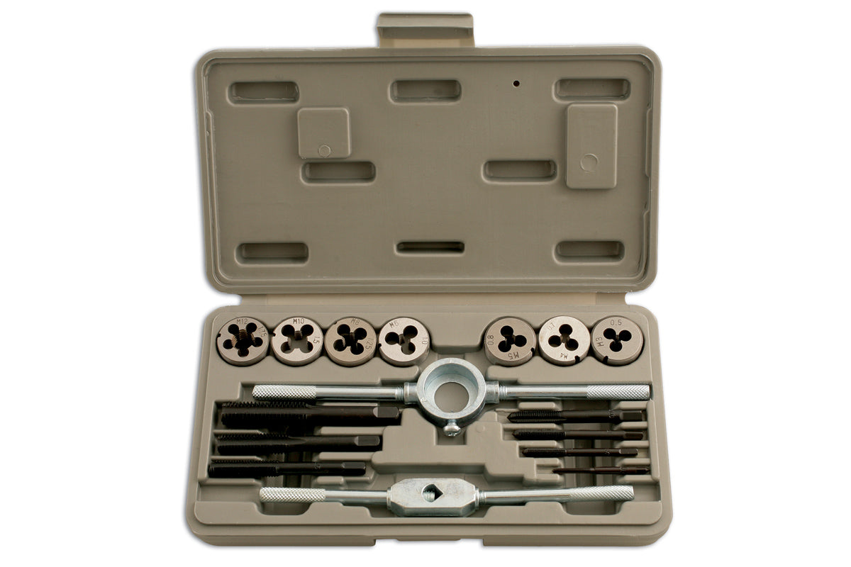 Laser Tools Metric Tap & Die Set 16pc 1398