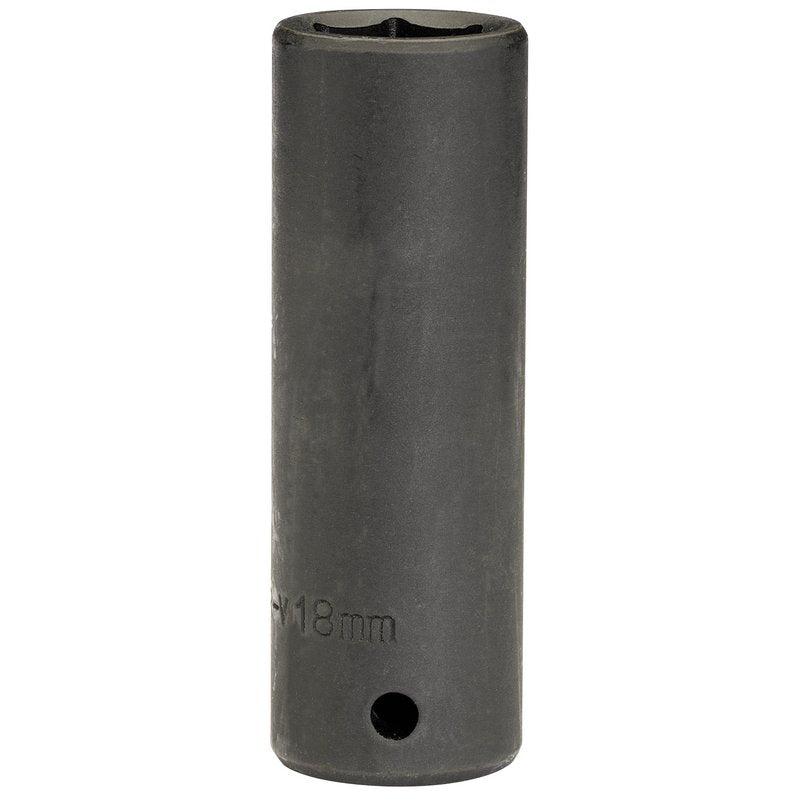 Draper 18mm Deep Impact Socket 1/2" Dr 6 Point Hex Chrome Vanadium Steel 14102