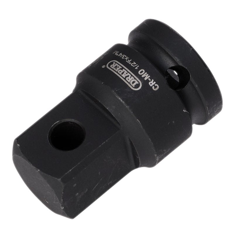 Draper Impact Socket Converter 1/2"(F) x 3/4"(M) Hardened & Tempered 14106