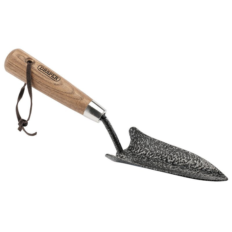Draper Carbon Steel Heavy Duty Transplanting Trowel with Ash Handle 14312
