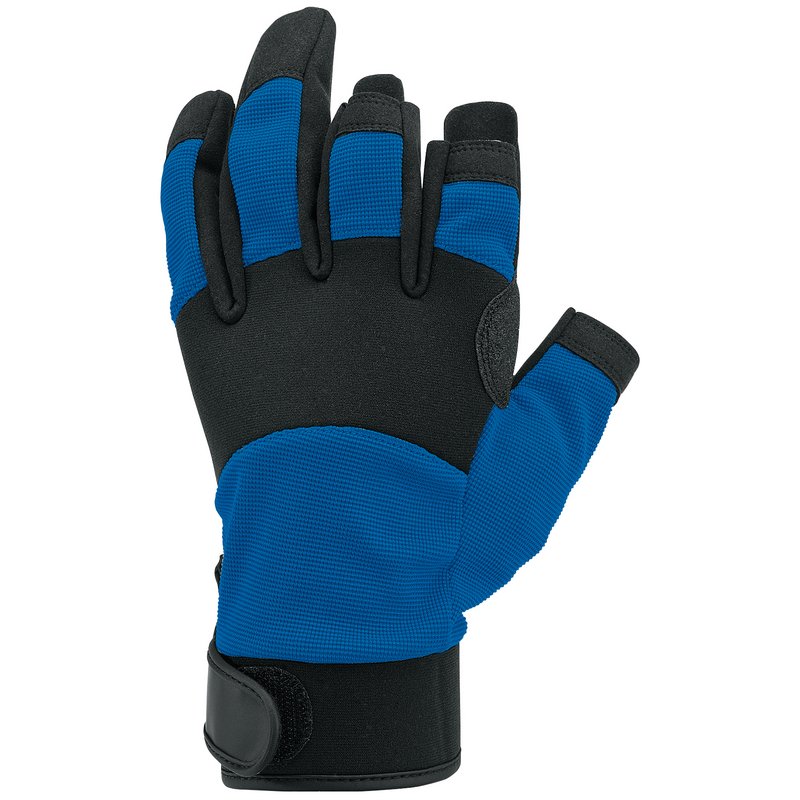 Draper Three Finger Framer Gloves L Synthetic Leather Palm PVC Overlay 14969