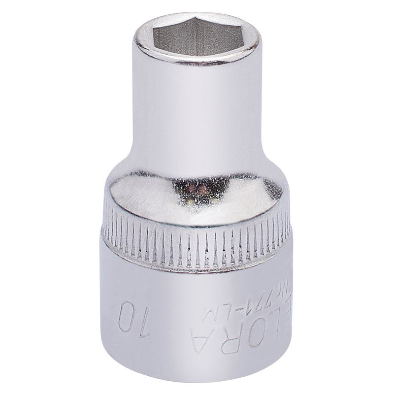 Elora 1/2"D 10mm Hexagon Socket Chrome Plated Standard Length 15299