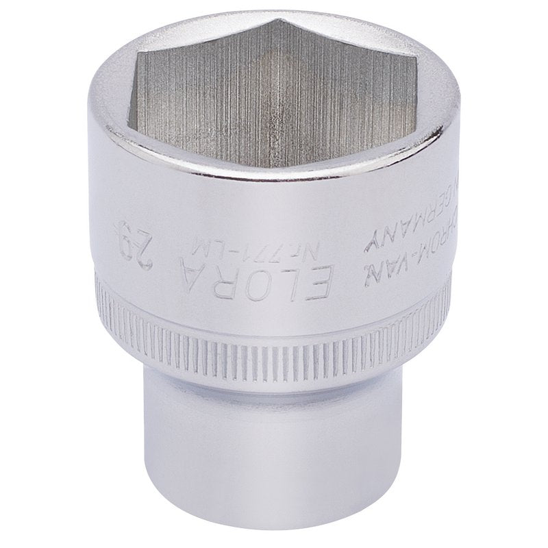 Elora 1/2"D 29mm Hexagon Socket Chrome Plated Standard Length 15318
