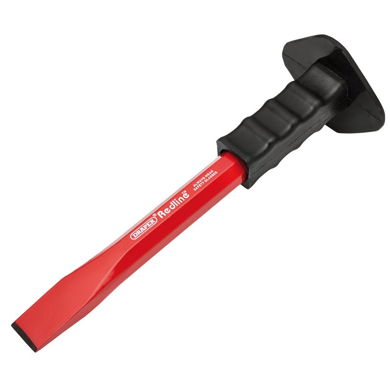 Draper Redline Cold Chisel with Hand Guard 25 x 300mm Hardened & Tempered 16042