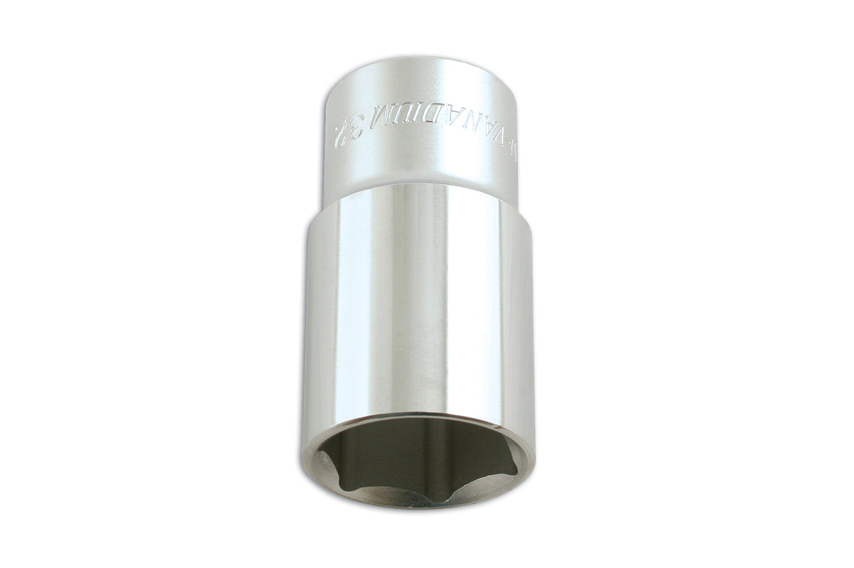 Laser Tools 19mm Deep Socket 1/2"D single Hex Chrome 1612