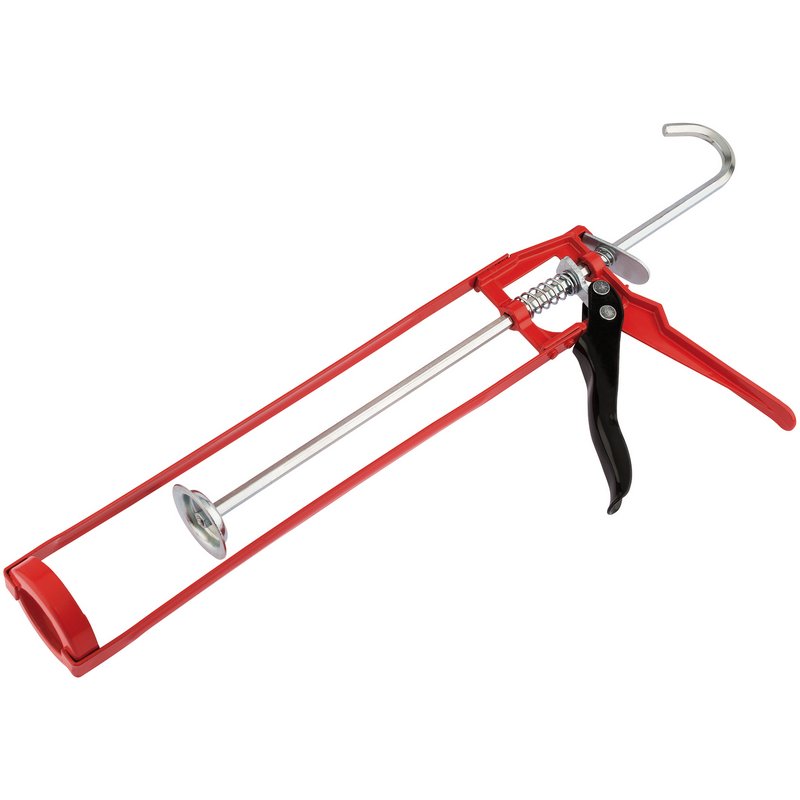 Draper Redline Caulking Gun 380ml Steel Frame Coated Handle 16237