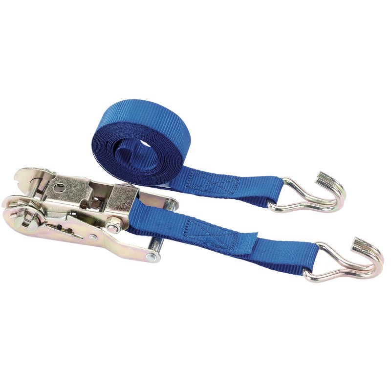 Draper Ratchet Tie Down Strap 3m x 25mm 250kg Polyester Webbing 16261