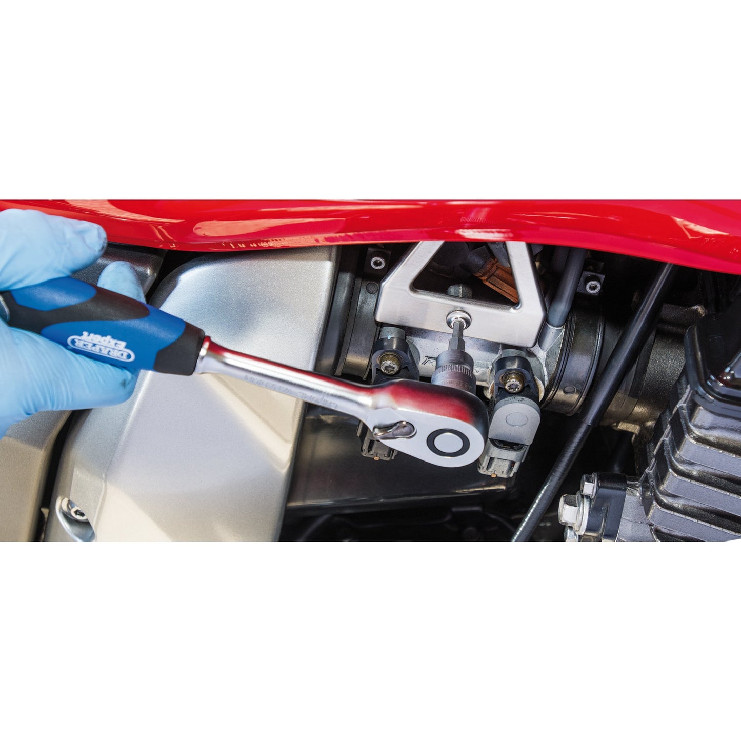 Draper Metric Hex Socket Bit Set 3/8" Sq Dr 48mm 8 Piece Size 3 to 12 - 16285