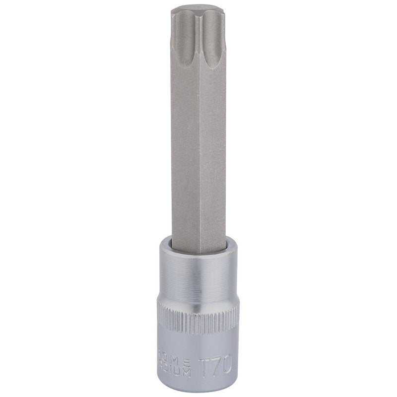 Draper Torx Star Socket Bit 1/2" Sq Dr T 70 x 100mm16327