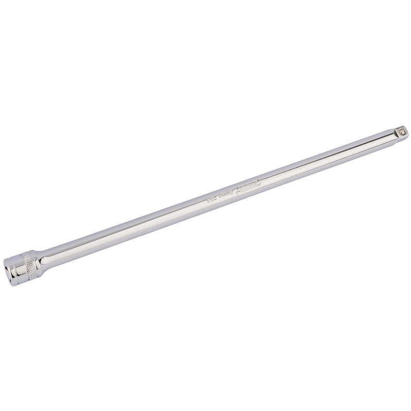 Draper 3/8"D 300mm Extension Bar knurled Ring Spring Loaded Polished 16732