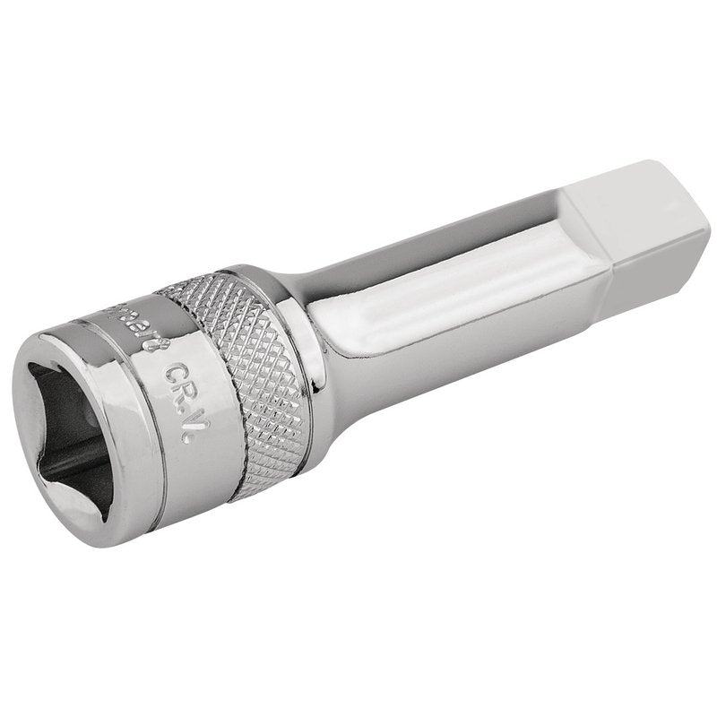 Draper 1/2"D 75mm Extension Bar knurled Ring Spring Loaded Polished 16750