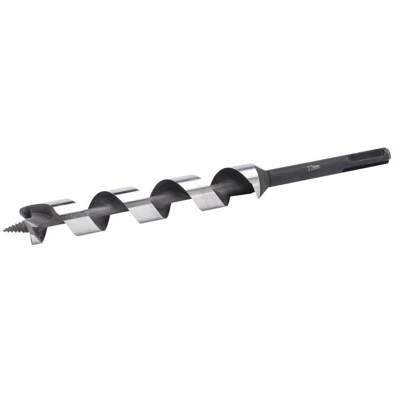 Draper SDS+ Auger Bit 230 x 22mm Spur Tip Carbon Steel Hardened 17391
