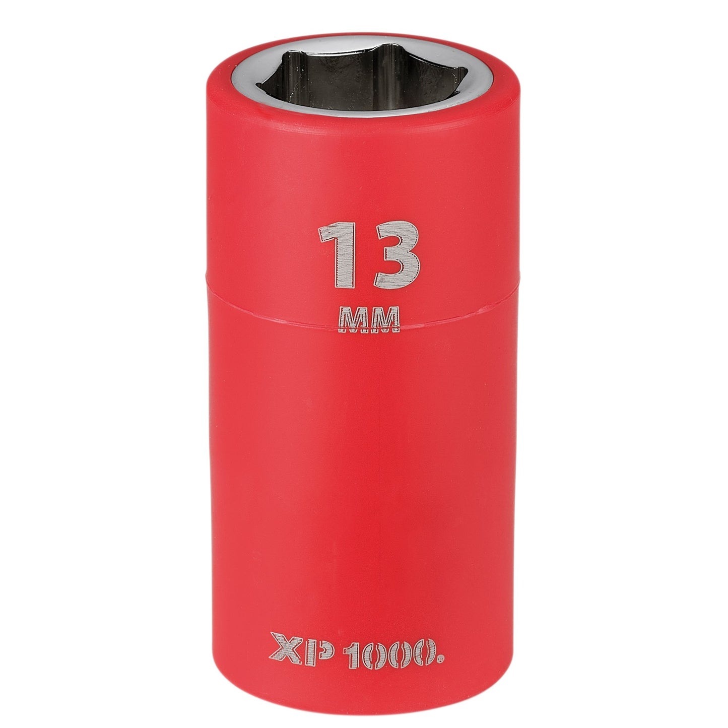 Draper XP1000 VDE Insulated Socket 3/8"D 13mm 6 Point Standard Length 17639