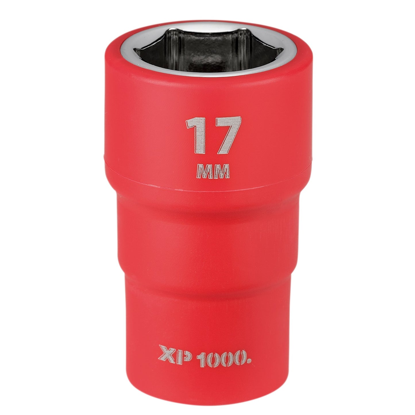 Draper XP1000 VDE Insulated Socket 3/8"D 17mm 6 Point Standard Length 17650
