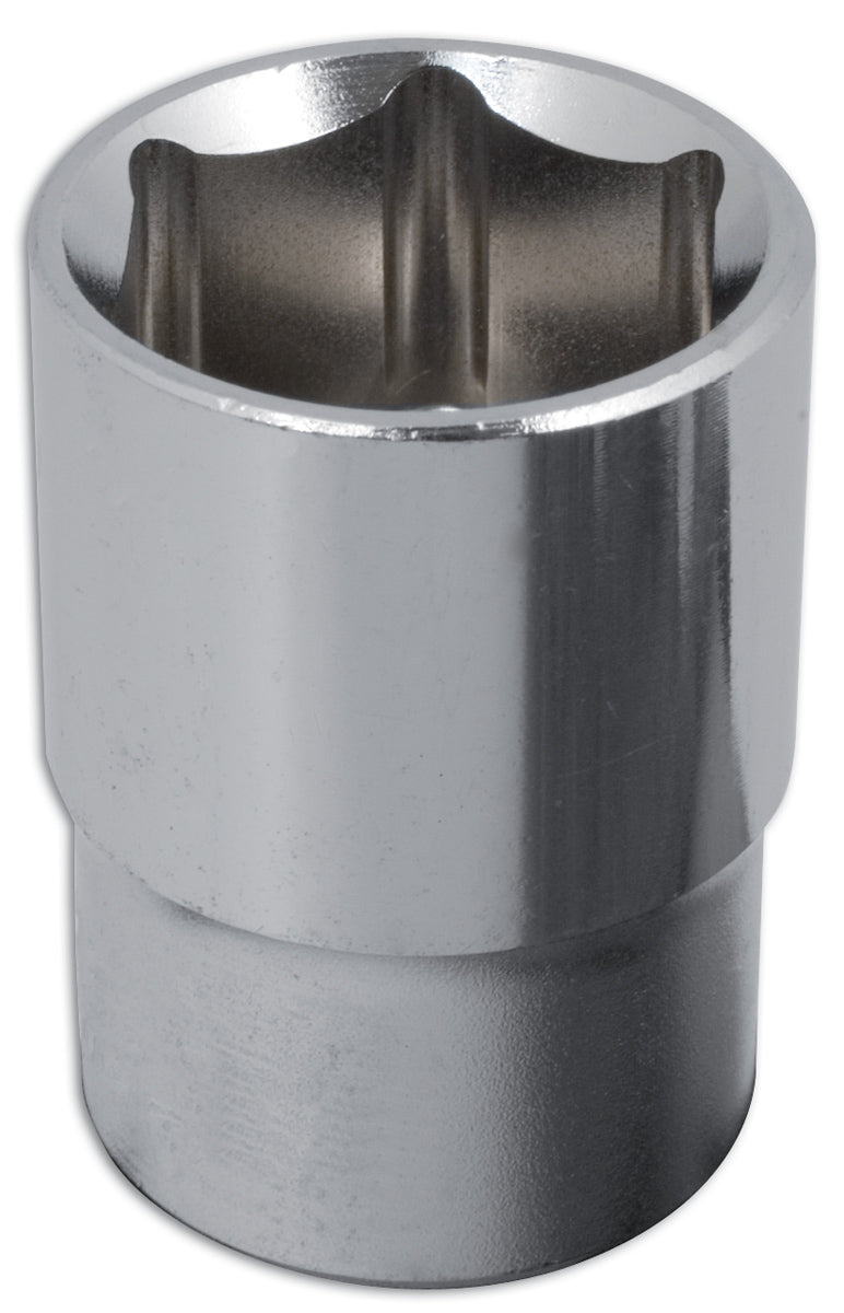 Laser Tools 3/8"D 16mm Chrome Socket Single Hex Standard Length 1943