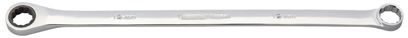 Expert Draper Extra Long 19mm Hi-Torq® Metric Long Pattern Ratcheting Ring Spanners