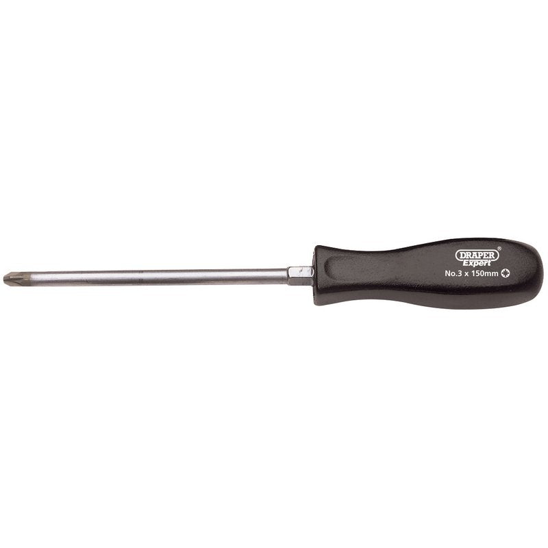 Draper Pozi Mechanic's Screwdriver No.3 x 150mm SVCM steel blade 19538