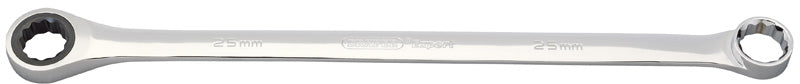 Expert Draper Extra Long 25mm Hi-Torq® Metric Long Pattern Ratcheting Ring Spanners