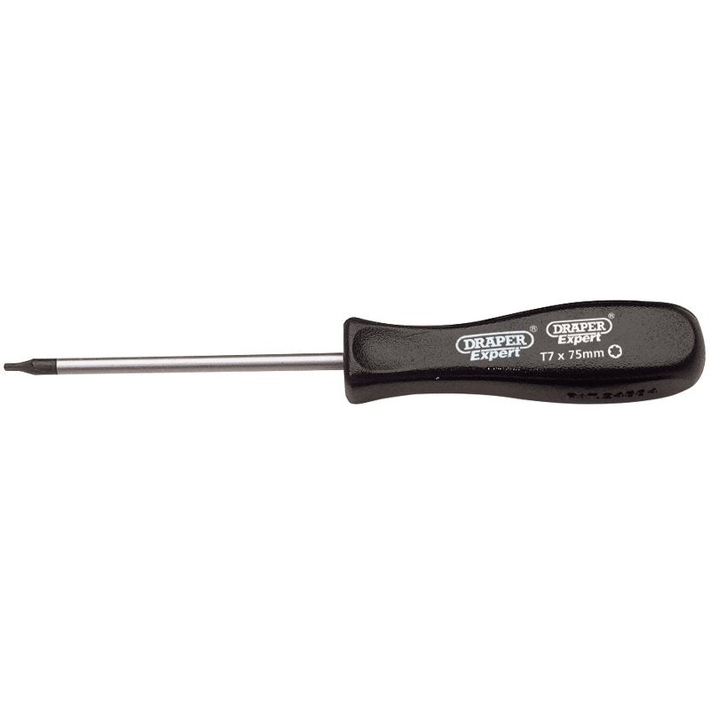 Draper Torx Star Mechanic's Screwdriver T7 x 75mm 19550