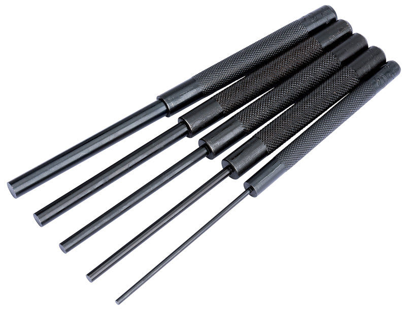 Draper Parallel Pin Punch Set 200mm 5 Piece 1/8, 3/16, 1/4, 5/16, 3/8" 19674