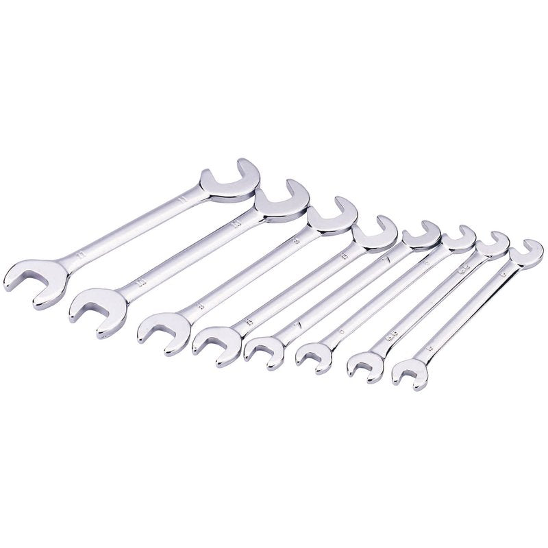 Draper Metric Ignition Mini Spanner Set 8 Piece Offset Jaws 5 to 11mm 19754