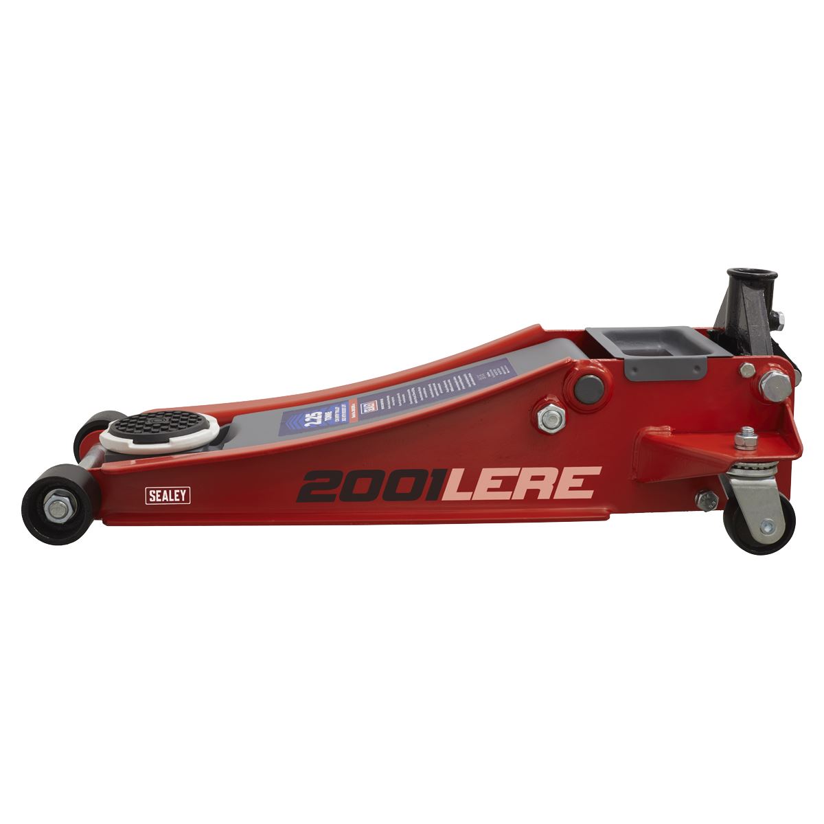 Sealey Trolley Jack 2.25 Tonne Low Profile Rocket Lift Red 2001LERE