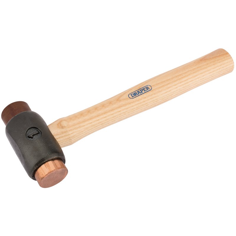 Draper Copper And Hide Faced Hammer 680g 24oz Heads Available 20070