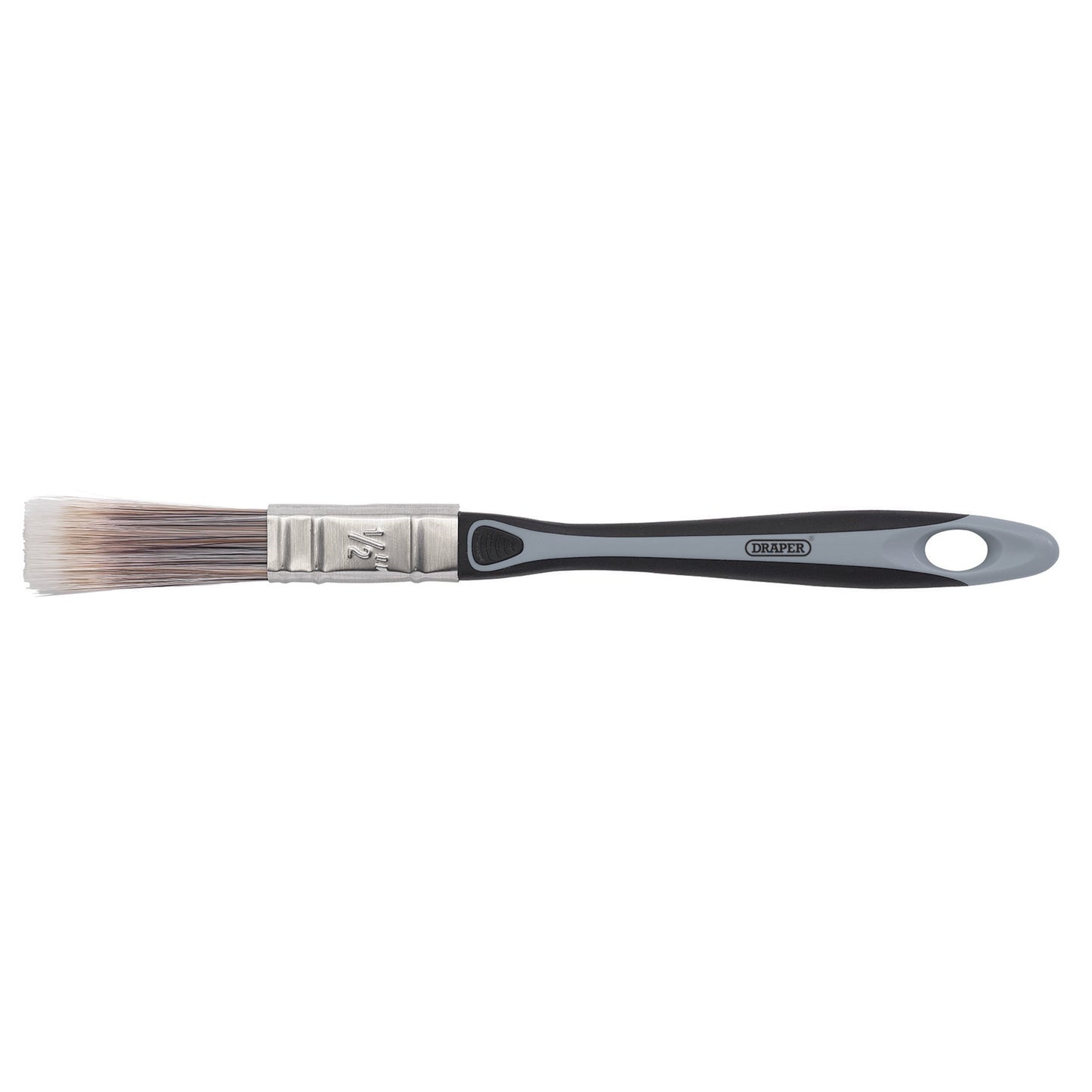 Draper Flat Paint Brush with Soft Grip 12mm Polyester Filament 20451