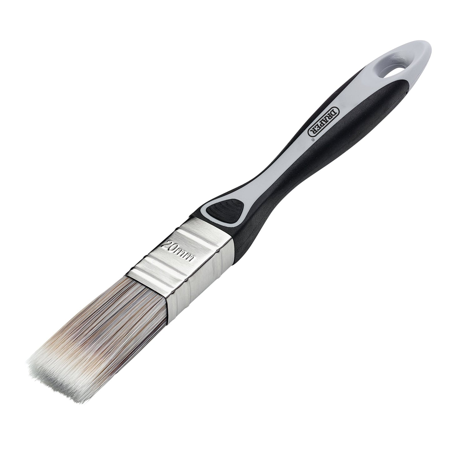 Draper Flat Paint Brush with Soft Grip 20mm Water Based Polyester Filament 20452