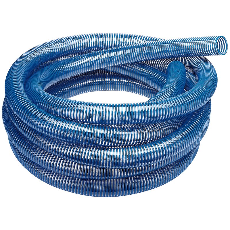 Draper PVC Fluid Transfer Suction Hose 10m x 75mm/3" For Waterpumps 20471