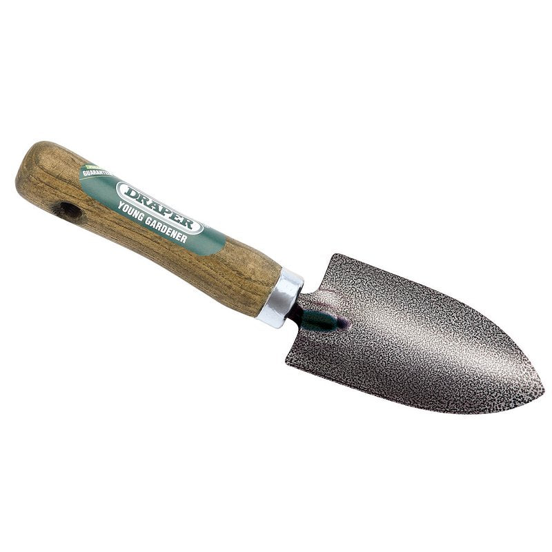 Draper Young Gardener Hand Trowel with Ash Handle And Wrist Strap 20707