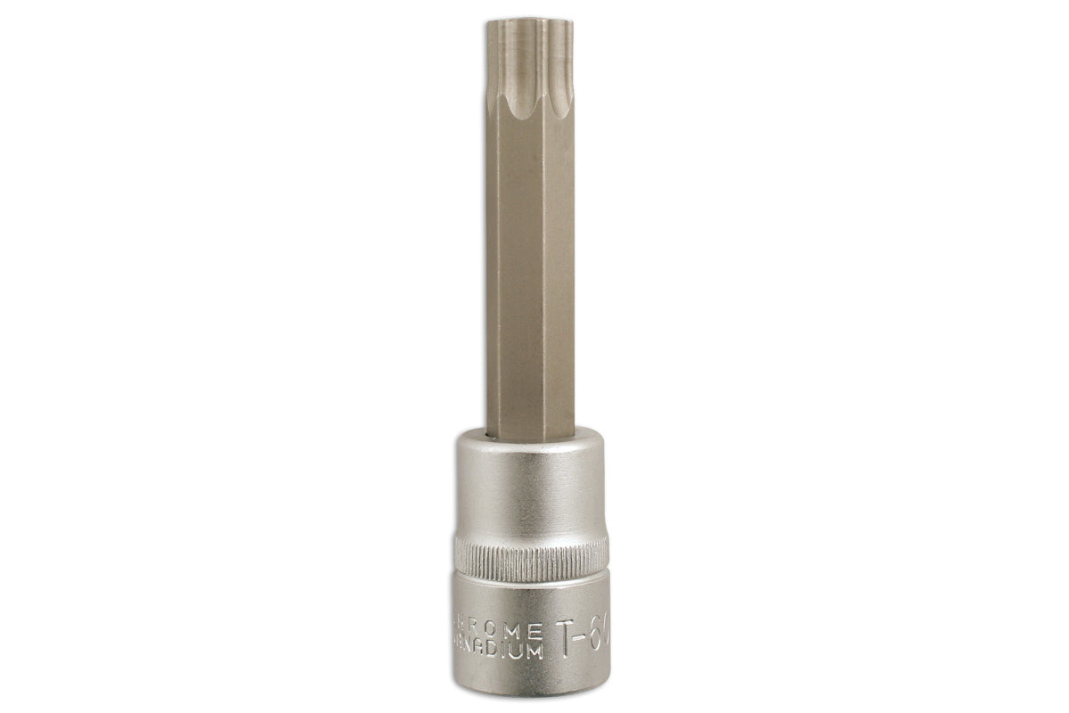 Laser Tools Long Series Star Socket Bit 1/2"D T60 2112