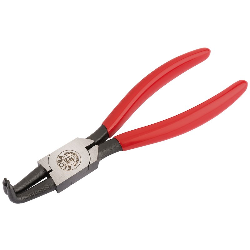 Elora J21 Bent Internal Circlip Pliers, 19 - 60mm Length 170mm 21295