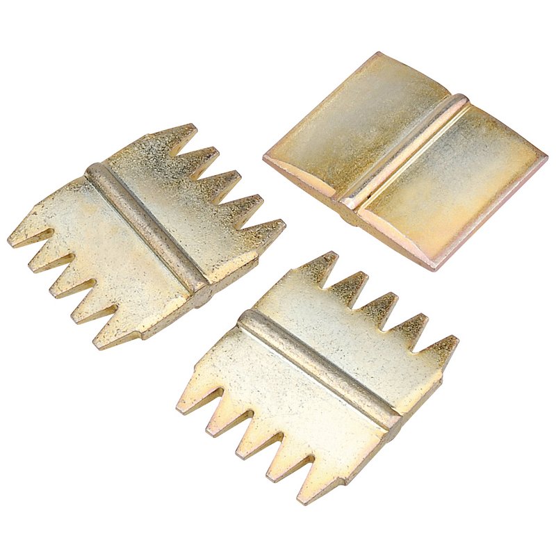 Draper Scutch Set 25mm 3 Piece two comb scutches and one plain 22266