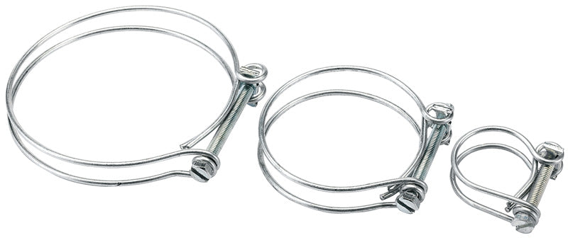 Draper Suction Hose Clamp Capacity 76 - 82mm 2 Pack 22601