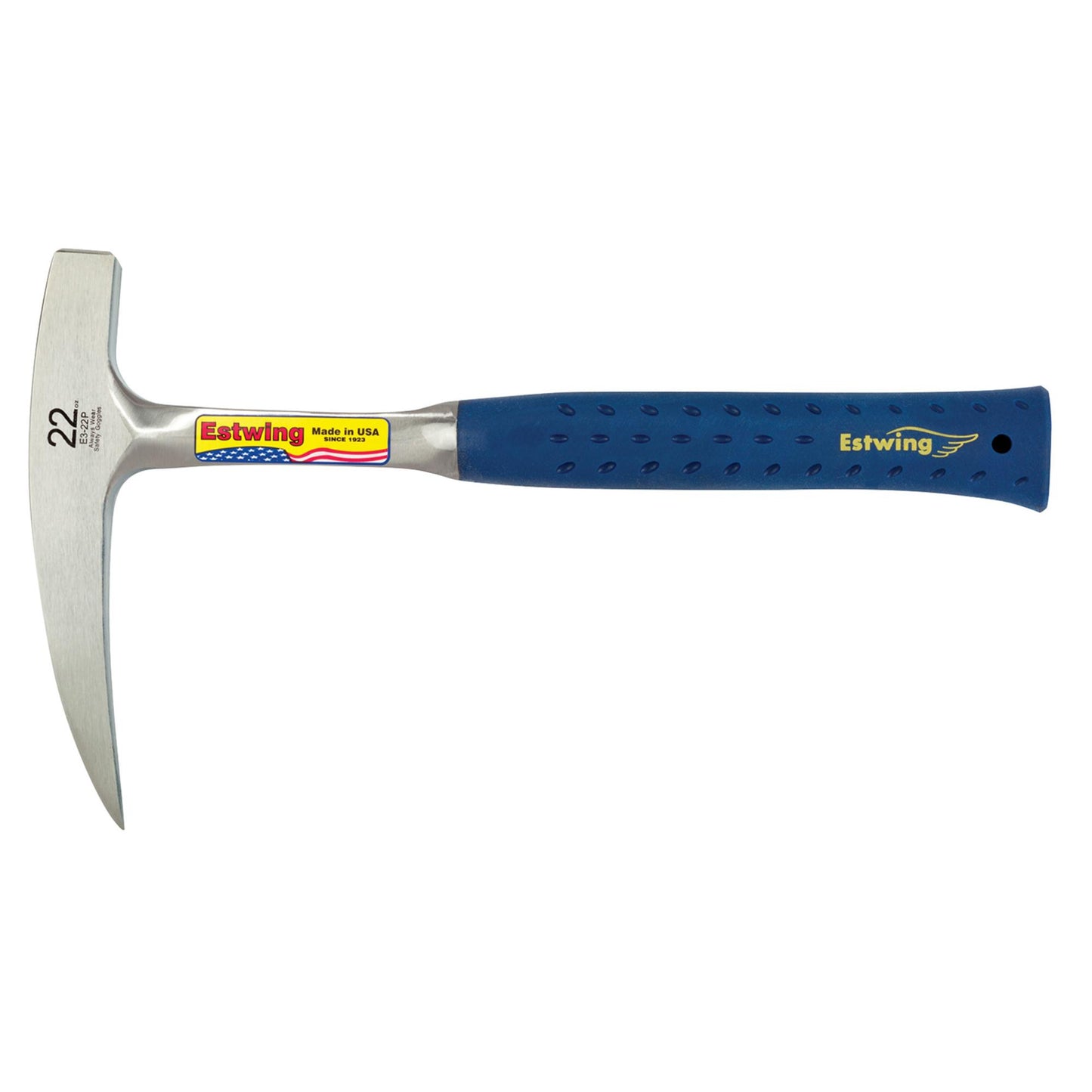 Estwing Pointed Tip Rock Pick 22oz 616g Length 330mm Square Face 23549