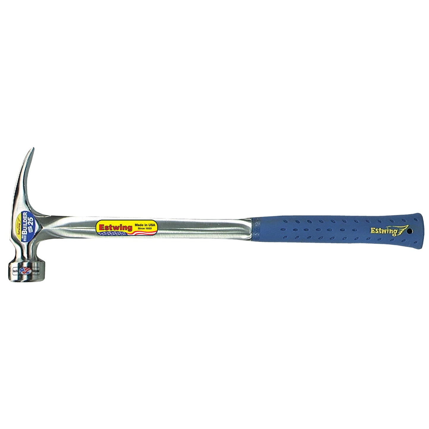 Estwing BIG BLUE Smooth Face Straight Framing Hammer 25oz/700g 18" E3/25S