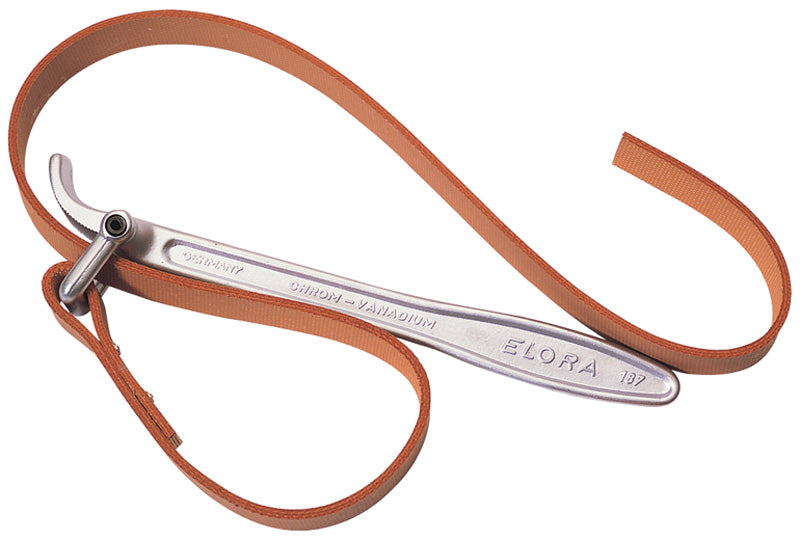 Elora Oil Filter Strap Pipe Wrench 280mm Heavy Duty Professional Quality 23759