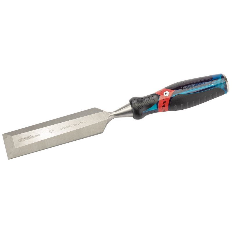 Draper Soft Grip Pound Thru Bevel Edge Wood Chisel 38 x 140mm 24411