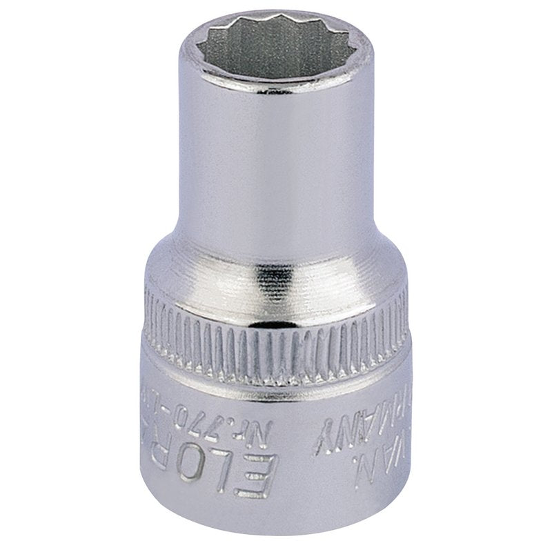 Elora Whitworth Bi-Hexagon Socket, 1/2" Sq Dr 3/16" Standard Length 24806
