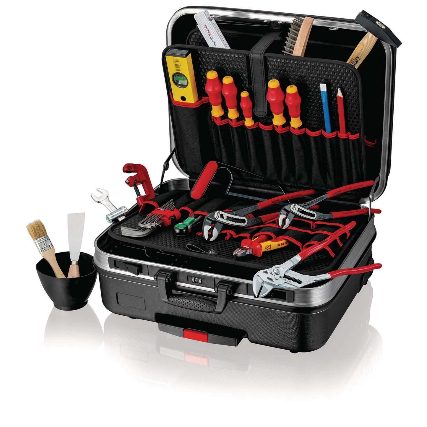 KNIPEX Plumbing Tool Case 31 Brands VDE Pliers Screwdrivers etc 00 21 06 HK S