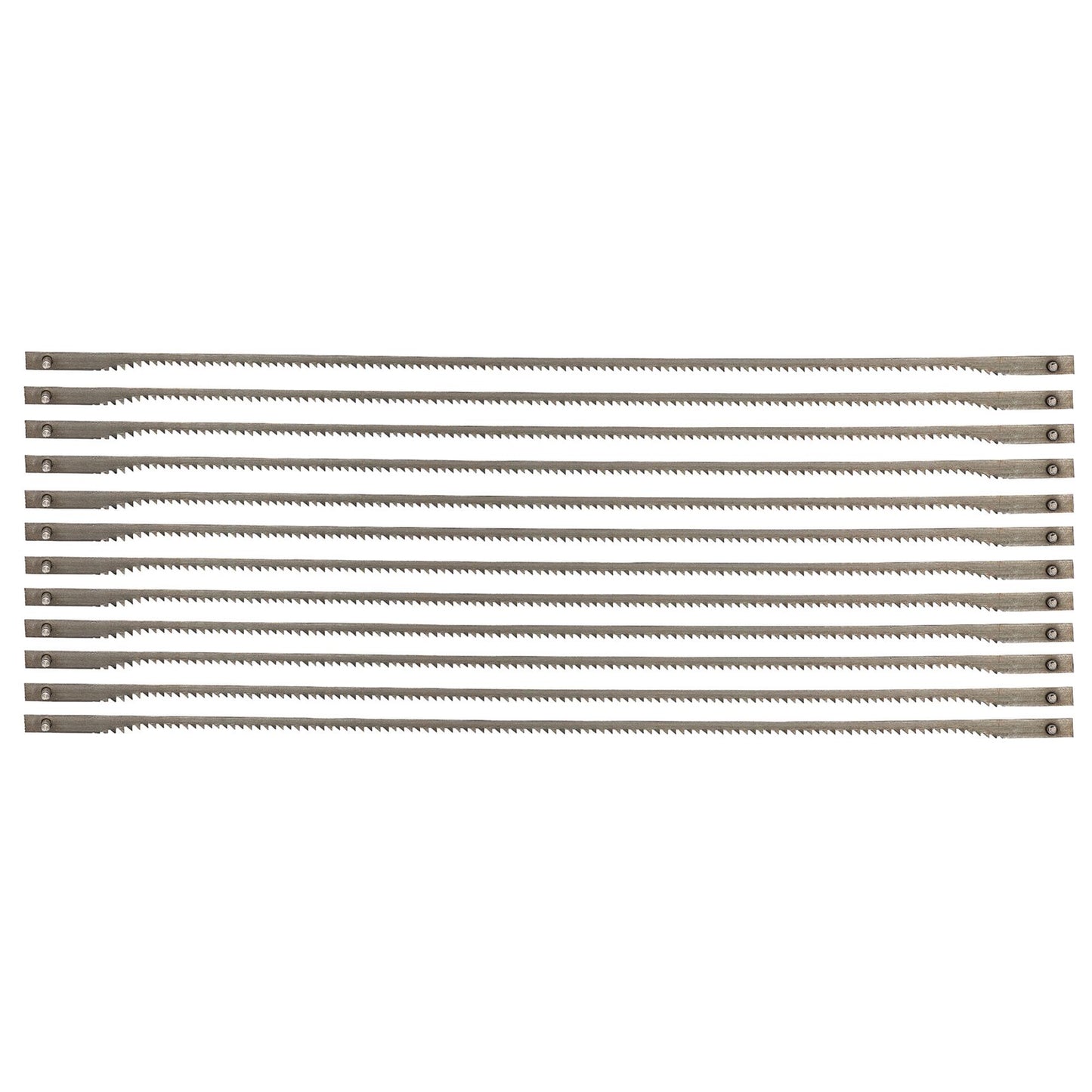 Draper Pin End Fretsaw Blades 127mm 25tpi 12 Pack Wood Plastics Metal etc 25510