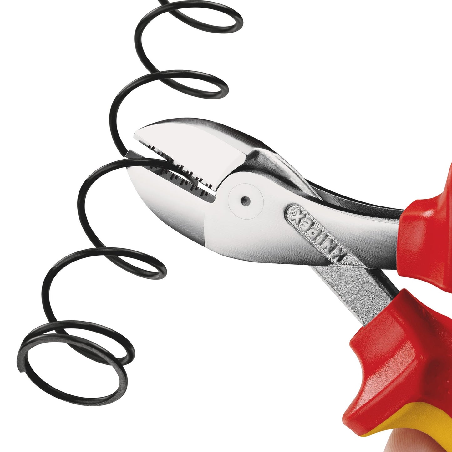 Knipex X-Cut 160mm High Leverage Insulated Diagonal Cutter 1500V DC 73 06 160 SB